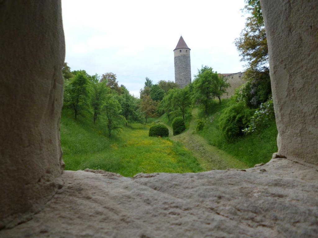 Hotel Garni Zum Hirschen Iphofen Exteriör bild